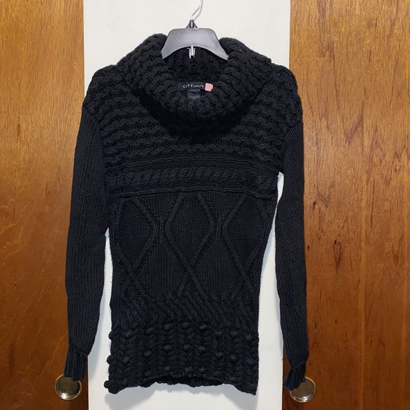 ♣️GUC City UNLTD Cable Knit Turtleneck Sweater - Picture 7 of 8